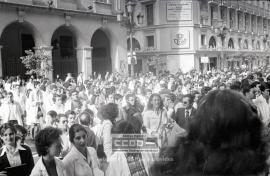 Manifestación de estudiantes de Medicina pidiendo prácticas – 17