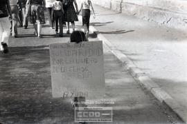 Manifestación de mujeres en solidaridad con compañeros de empresas en crisis - Foto 14